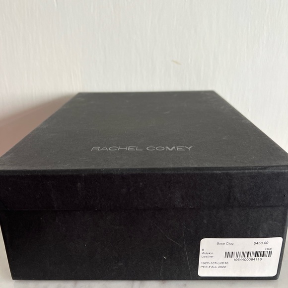 Rachel Comey Bose Red Leather Clog Size 8 Worn Once - Picture 11 of 11